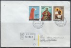 Vatican - Lettre Recommandée Du 26.11.1970 - Yvert N° 513 à 515 - Used Stamps