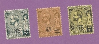 MONACO TIMBRE N° 70 A 72 NEUF AVEC CHARNIERE - Neufs