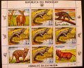 PARAGUAY: Feuillet Animaux En Voie D'extinction  ( Yvert 2100 X 5 ) - Other & Unclassified