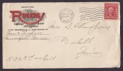 United States THE ROGERS European HOTEL ROW Minneapolis 1904 Cover - Covers & Documents
