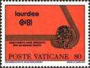 CITTA' DEL VATICANO - VATIKAN STATE - ANNO 1981 - LOURDES - ** MNH - Neufs