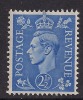 GB 1941 KGV1  2 1/2d BLUE MM STAMP SG489 (F147) - Unused Stamps