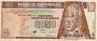 BILLET  GUATEMALA   0,50  Quetzal  1998 - Guatemala