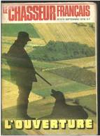 LE CHASSEUR FRANÇAIS  N° 979 Septembre 1978 L'ouverture - Jacht/vissen