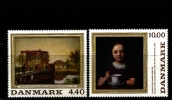 DENMARK/DANMARK - 1989  PAINTINGS  SET  MINT NH - Ungebraucht