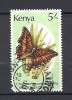 422  (OBL)    Y  &  T    (charaxes Druceanus Papillons)     "KENYA" - Kenya (1963-...)