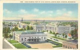 USA – United States – View Showing Part Of Civic Center, Looking West, Kenosha, Wisconsin, 1935 Used Postcard [P5979] - Kenosha