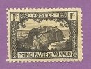 MONACO TIMBRE N° 60 NEUF AVEC CHARNIERE LE ROCHER - Unused Stamps