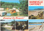 50. Cpsm. Gf. BARNEVILLE-CARTERET. Camping Les Bosquets. 11560 - Barneville