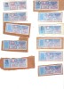 TIMBRES DE DISTRIBUTEUR.LOT DE 11 VIGNETTES D´AFFRANCHISSEMENT. - Other & Unclassified