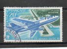 POLYNESIE P Aérienne   DC 10  20F Bleu Turquoise Vert Foncé Bleu 1973 N°74 - Usati