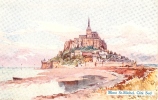 Lessieux  Illustrateur - Ref 59- Le Mont St Michel - Mont Saint Michel - Cote Sud - - Lessieux