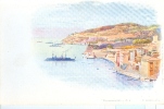 Lessieux  Illustrateur - Ref 27- Villefranche Sur Mer   -carte Bon Etat - - Lessieux