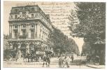 75 -  PARIS 10e - Boulevard St-Martin - Théâtre De La Renaissance - Carte Précurseur 1904 - Bus à Impériale 3 Chevaux - Transporte Público