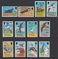 Tristan Da Cunha 1977 MiNr. 222 - 233 Birds 12v MNH** 20,00 € - Marine Web-footed Birds