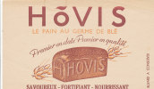 BU 760 /BUVARD    HOVIS   LE PAIN AU GERME DE BLE - Alimentare