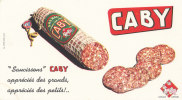 BU 767 /BUVARD     SAUCISSONS     GABY - Alimentare