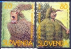 SI 1997-173-4 KARNEVAL(II), SLOVENIA, 1 X 2v, MNH - Carnevale