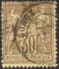 France #73 Used 30c Brown Of 1876 - 1876-1878 Sage (Tipo I)