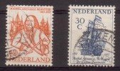 Nederland (AP) 1957 Nr 693+694 De Ruyterzegels Schip - Usati