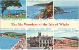 CPSM Royaume Uni - The Six Wonders Of The Isle Of Wight - Altri & Non Classificati