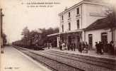 S1    -   612     -  La  CÔTE  -  St  -  ANDRE     -        ( 38 )    .  La   Gare  Du  Chemin  De  Fer   . - La Côte-Saint-André