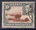 Kenya Uganda Tanganyika 1952 KGV1 10 Ct Brown & Grey SG 136 ( B359 ) - Kenya, Ouganda & Tanganyika
