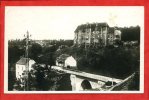 * BOUSSAC-Pont Sur La Petite Creuse Et Ancien Château Féodal Rebâti Aux XVè Et XVIè Siècles-1945(Carte Photo) - Boussac