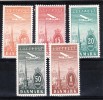 DENMARK  1934    AIR SET  MH - Unused Stamps