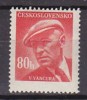 L3019 - TCHECOSLOVAQUIE Yv N°493 * - Ungebraucht