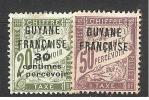 TAXE  N°6 & 8 -timbre - Neuf* -     - Guyane - Sonstige & Ohne Zuordnung