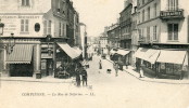 CPA 60 COMPIEGNE LA RUE DE SOLFERINO Dos Simple Animée - Compiegne