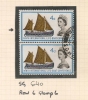 UK - Variety  SG 640 - Row 6 Stamp 6 - SPOT ON BOOM - Used Pair With Normal - Plaatfouten En Curiosa