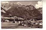 Suisse - Bergün Bravuogn (1376 M) - Vue Du Village Du Haut De La Colline Au Fond Les Montagnes - CPSM Cachet Postal - Bergün/Bravuogn