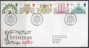 Grande-Bretagne - FDC - 19980 - Noël - 1971-1980 Em. Décimales