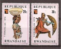 Rwanda      Y/T     682 +   683   (XX) - Neufs