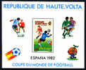 HAUTE-VOLTA UPPER VOLTA, COUPE MONDE FOOTBALL 1982, 1 Bloc, Neuf. R081 - 1982 – Espagne