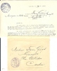 REF LVP7-BELGIQUE VILLE DE CAMBRAI- II GM AVIS DE DEMOBILISATION DE LA DEFENSE PASSIVE 29/8/1945 - Weltkrieg 1939-45 (Briefe U. Dokumente)