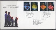 Grande-Bretagne - FDC - 1989 - Anniversaires - 1981-1990 Em. Décimales