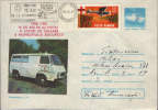 Romania-Postal Stationery Cover 1981-75 Years Of Service Establishment "Save"-Air Force Utility. - Ongevallen & Veiligheid Op De Weg