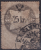 AUTRICHE   /  FISCAL  /  REVENUE  /  1858-66  /  25 K - Fiscale Zegels