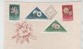 Hungary FDC 1958 Flowers (not Complete) - FDC