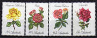 Australie. Serie Roses 1982    4 T-p Neufs **. Yv.# 772/75 .  PRIX REDUIT! - Ungebraucht