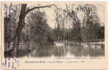 CPA Morsang Sur Orge Parc Du Château La Pièce D' Eau 91 Essonne - Morsang Sur Orge