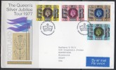 Grande-Bretagne - FDC - 1977 - Jubilée De La Reine Elisabeth II - 1971-1980 Em. Décimales