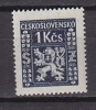 L3786 - TCHECOSLOVAQUIE SERVICE Yv N°10 * - Dienstmarken