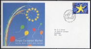 Grande-Bretagne - FDC - 1992 - Marché Européen - 1991-2000 Decimal Issues