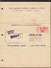 United States The Meter Digest Album Cover NORTH CHICAGO Meter Stamp 1953 Cover To MENDOZA Argentina ERROR In Date !! - Postal History