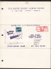 United States The Meter Digest Album Cover NORTH CHICAGO Meter Stamp 1953 To SOUTHGATE London England ERROR In Date !! - Postal History