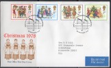 Grande-Bretagne - FDC - 1978 - Noël - 1971-1980 Decimale  Uitgaven